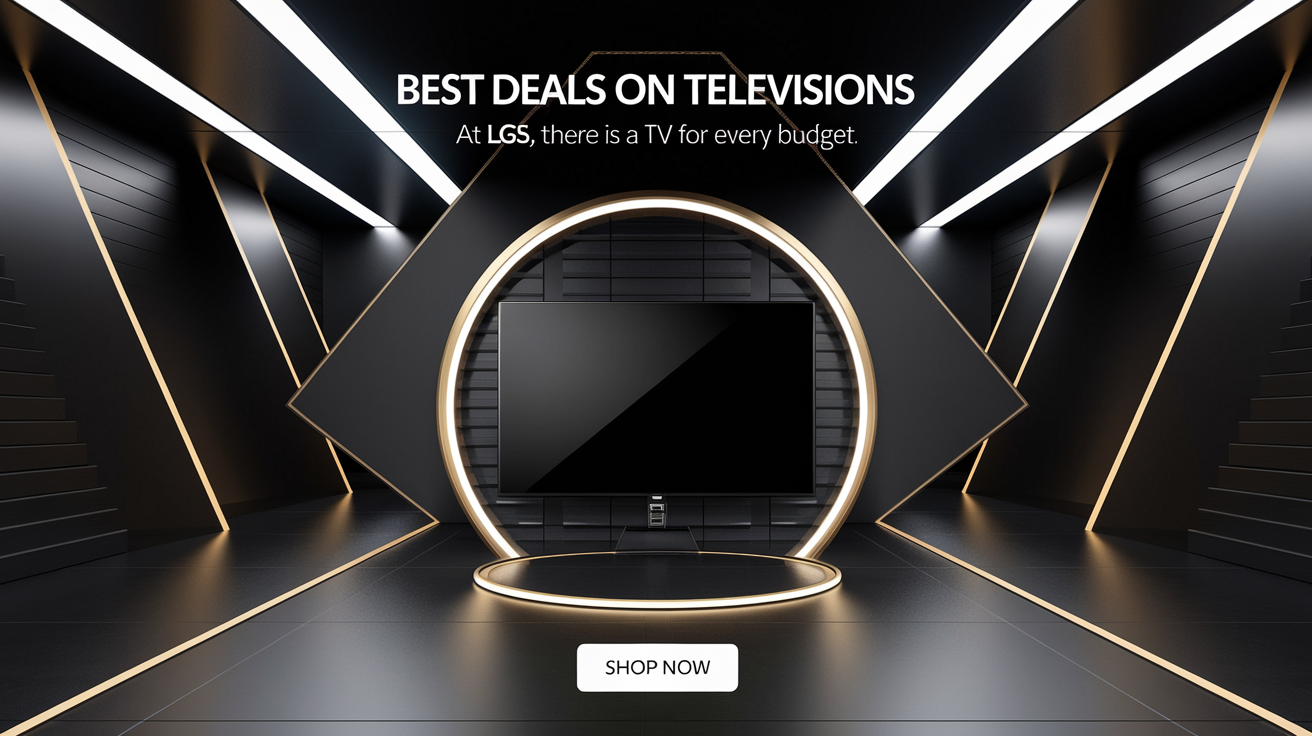 Best deals on televisions at Lu Gold Store