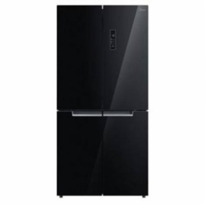 MIDEA REFRIGERATOR BLACK GLASS HQ-627WEN