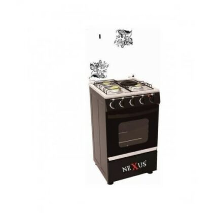 Nexus 3+1 Gas Cooker Black color CGCCR-NX-5055BC