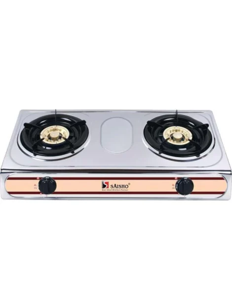 Saisho Double Burner Gas Stove S-301I (1)