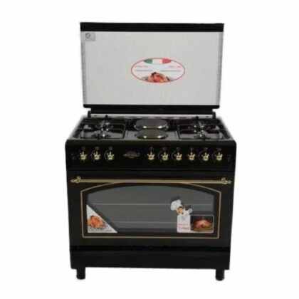 Royal 4 Burners Gas Cooker with 2 Hot Plate RPG6942BC