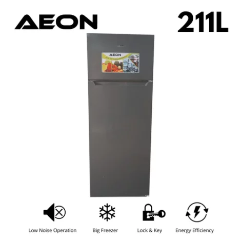 Aeon 205L Double Door Refrigerator ART205G