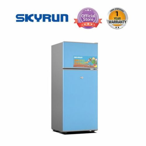 Skyrun 108L Double Door Top Mount Fridge BCD-108J