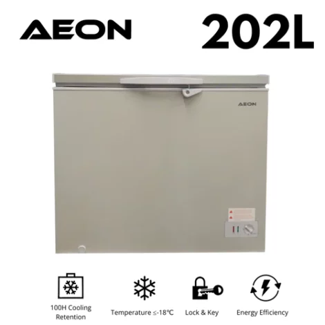 Aeon 202L Single Door Deep Freezer ACF200GK