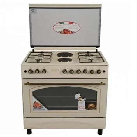 Royal 4 Gas And 2 Electric Cooker -60x90 RPG6942CC