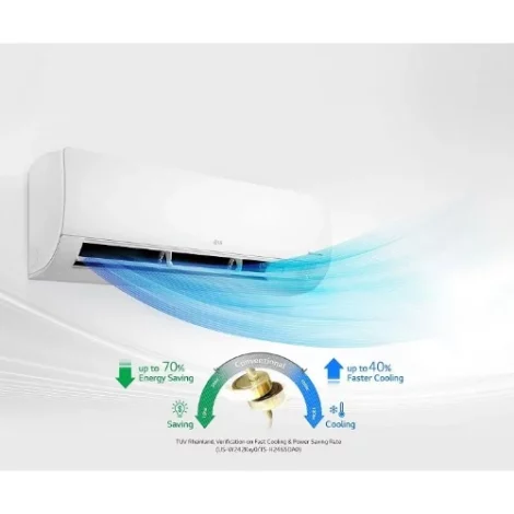 LG 1.5HP Dual Inverter Split Unit Air Conditioner |SPL 1.5HPGENCOOL-B