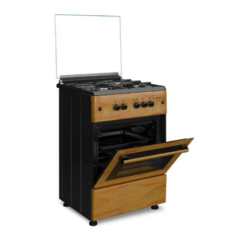 Maxi 60*60 (3+1) Burner Gas Cooker MAXI 6060(3+1) WOOD - Image 4