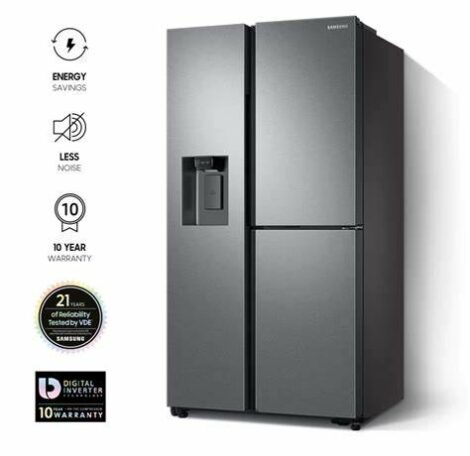 SAMSUNG 602L Refrigerator SBS - RS65R5691M9/UT