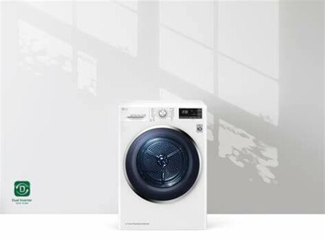 LG Dual Inverter Heat Pump Dryer 90V9PV8N - Image 6