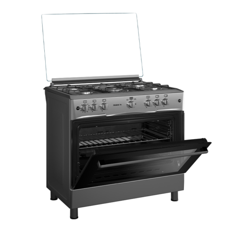 MAXI 6090 (5B) INOX - 5 Gas Burners - Image 2