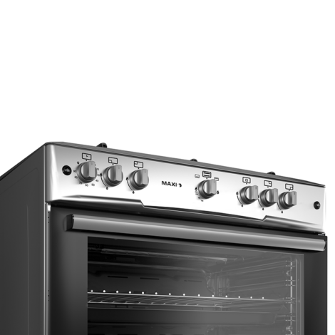 MAXI 6090 (5B) INOX - 5 Gas Burners - Image 3