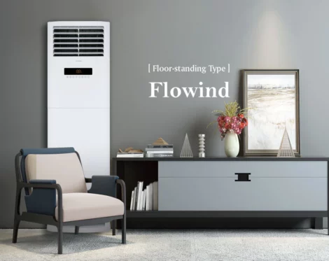 Gree FLOWIND Air Conditioner 5HP – FLS Series R410 - Image 2