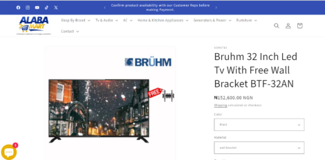 BRUHM 32 LED TV BTF-32AN (Discounted) - Image 2